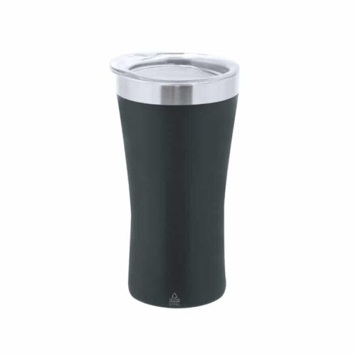 Vaso Térmico 150 ml Acero Inoxidable Reciclado con Tapa Transparente
