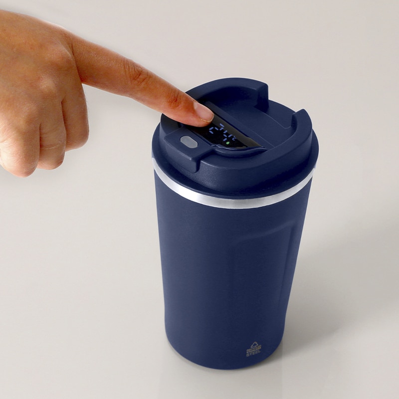 Vaso Térmico 400 ml Acero Inoxidable Reciclado con Pantalla de Temperatura_2