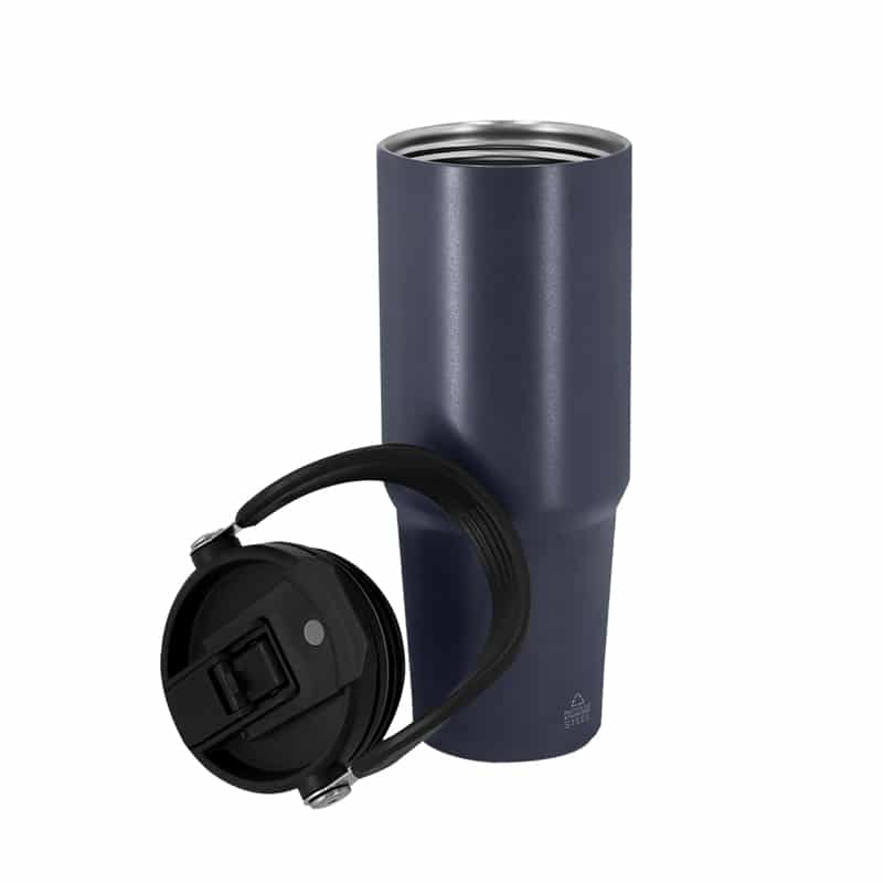 Vaso Térmico 900 ml Acero Inoxidable Reciclado con Pajita y Asa_1