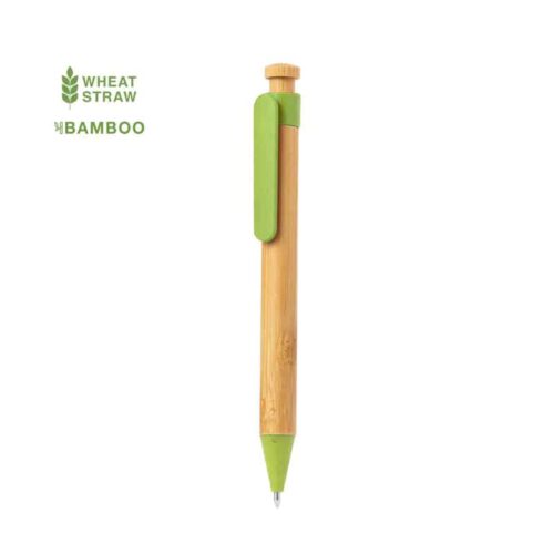 Bolígrafo Bambú Clip XL Personalizado