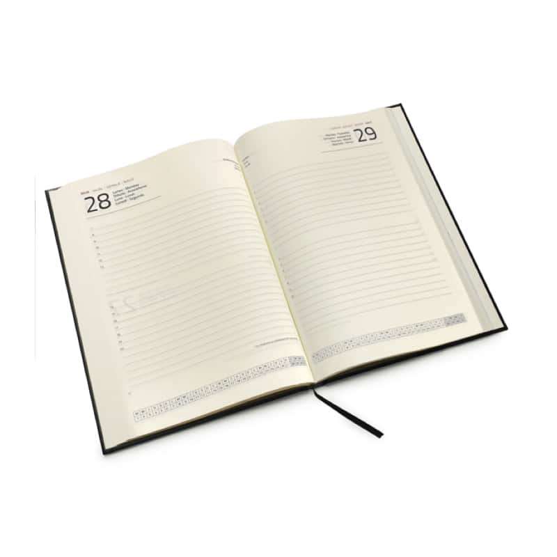 Agenda B5 de Polipiel Acolchada Grabada en Bajo Relieve_1