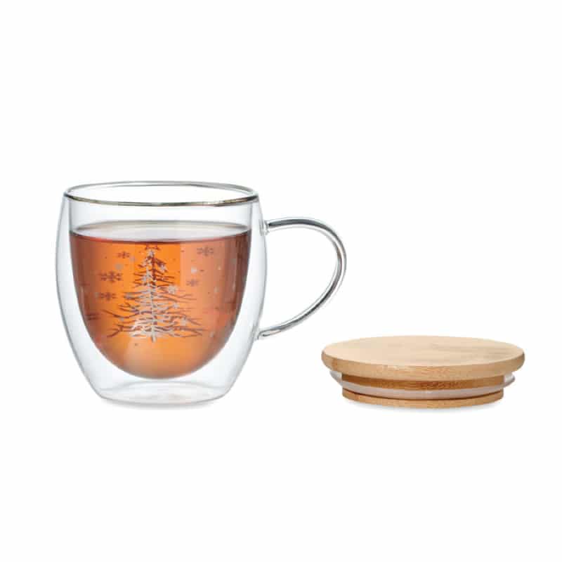 Taza de Borosilicato con Árbol Interior y Tapa de Bambú (220 ml)_1