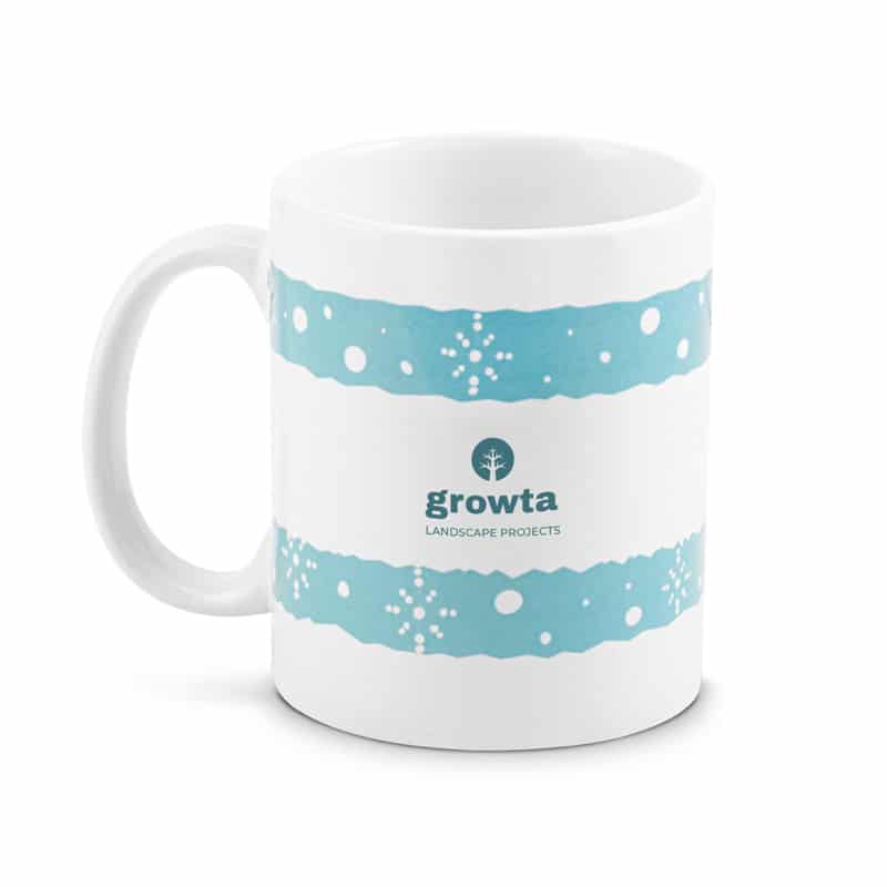 Taza de cerámica con estampado navideño 350 ml_1