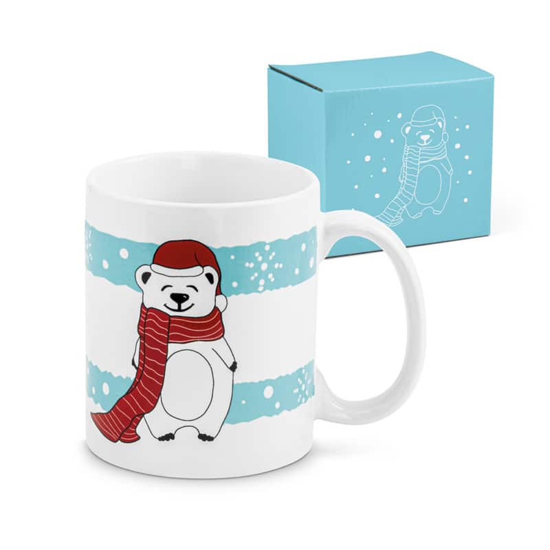 Taza de cerámica con estampado navideño 350 ml_2