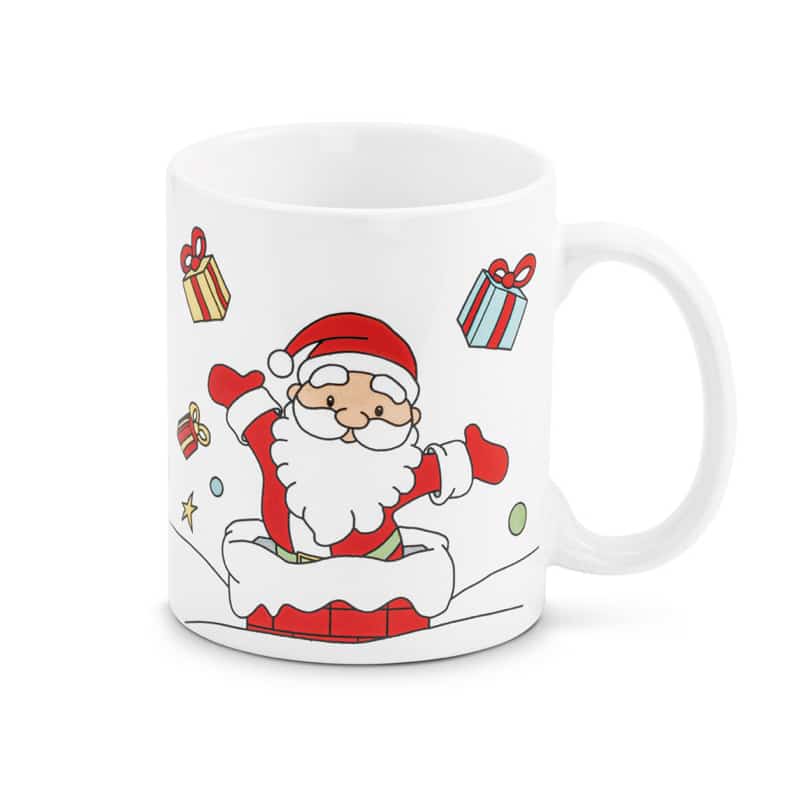 Taza navideña clásica de cerámica 350 ml