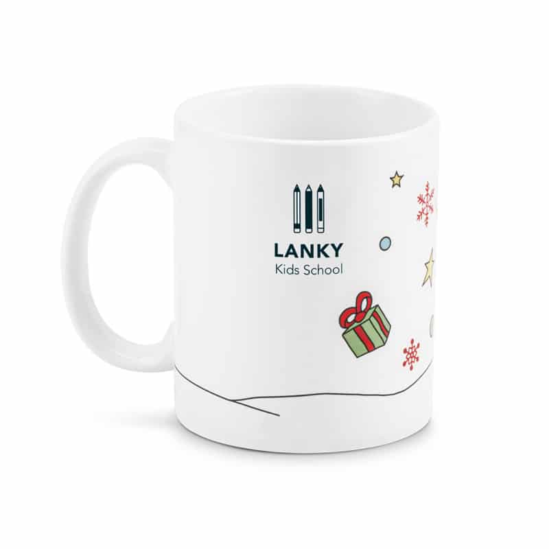 Taza navideña clásica de cerámica 350 ml_2