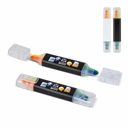 Rotulador fluorescente 4 en 1 con punta biselada