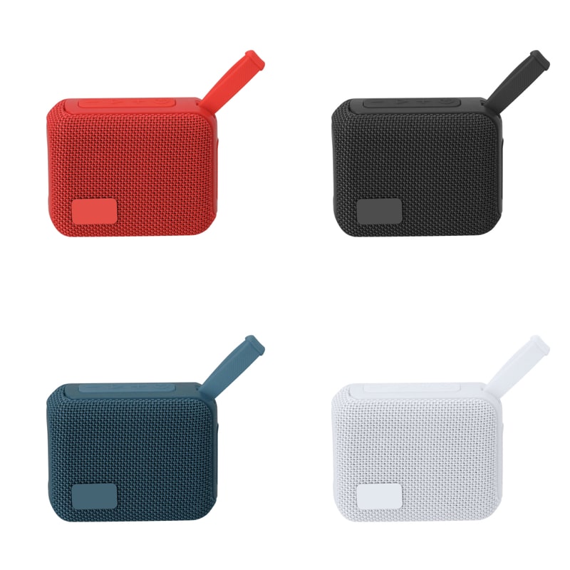 Altavoz Bluetooth® Estéreo 5W con RPET y Radio FM_colores