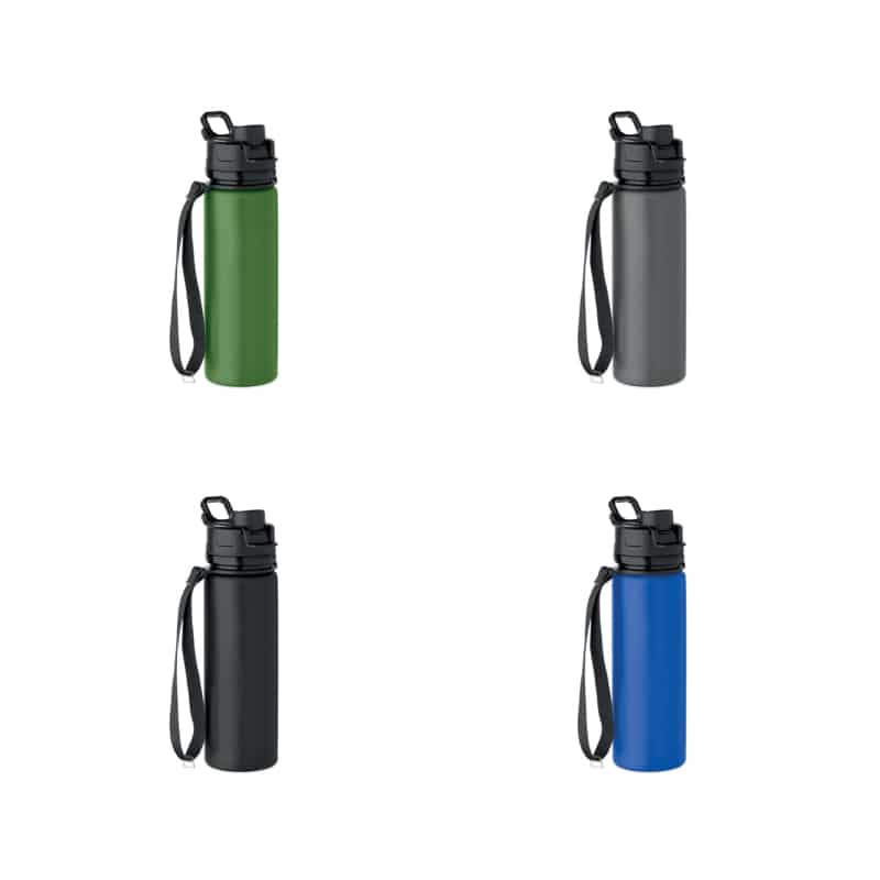 Botella Deportiva Plegable de Silicona 500 ml_colores