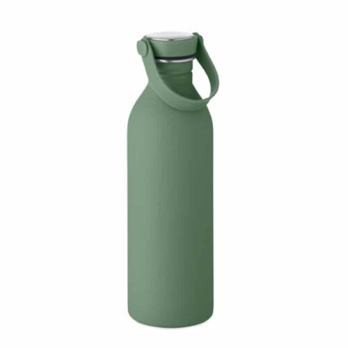 Botella de Acero Inoxidable Reciclado con Acabado Caucho 500 ml