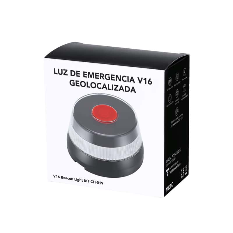 Luz de Emergencia V16 Geolocalizada Homologada DGT_5