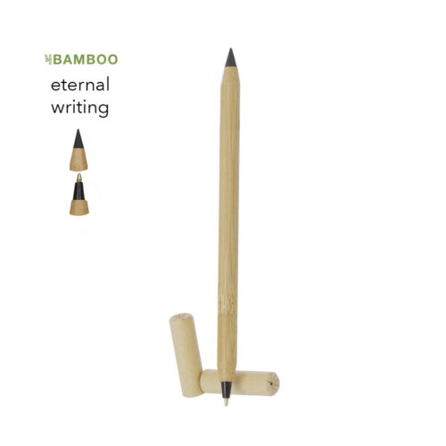 Bolígrafo 2 en 1 de Bambú Personalizable