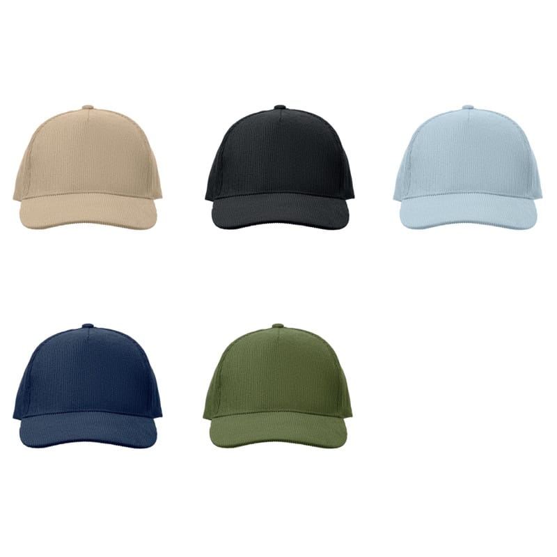Gorra de Béisbol de Pana 5 Paneles_5