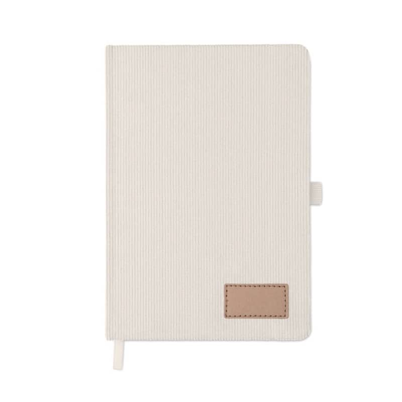 Libreta A5 RPET con Cubierta de Pana_1