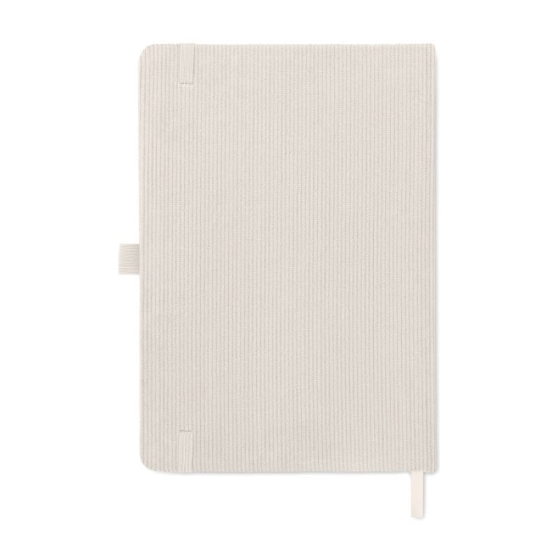 Libreta A5 RPET con Cubierta de Pana_3