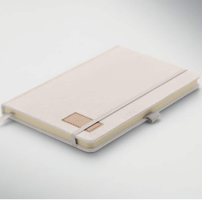 Libreta A5 RPET con Cubierta de Pana_4
