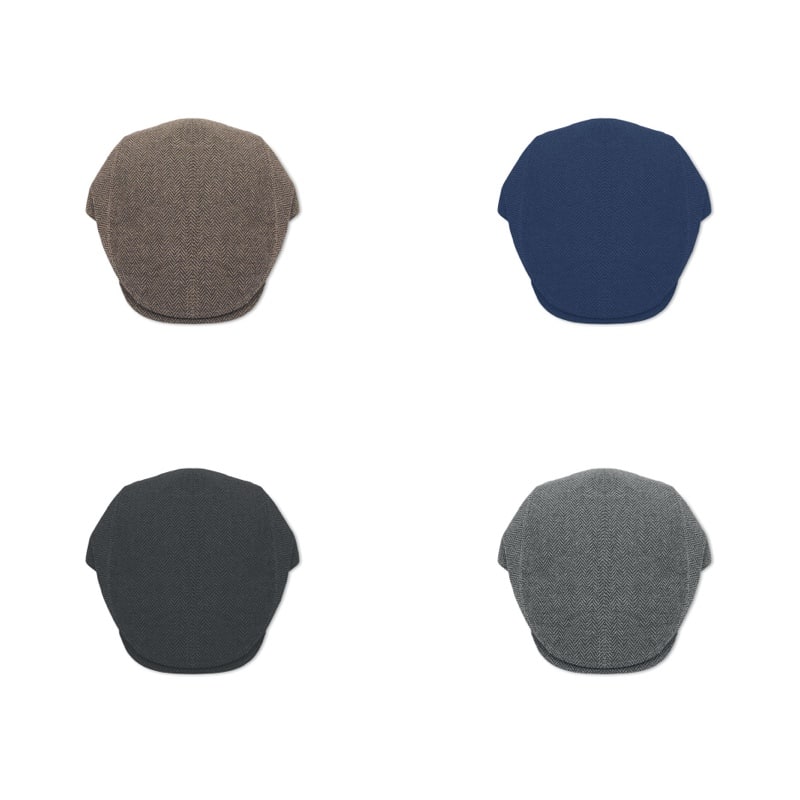 Gorra Newsboy Melange de Poliéster 335 g:m²_3