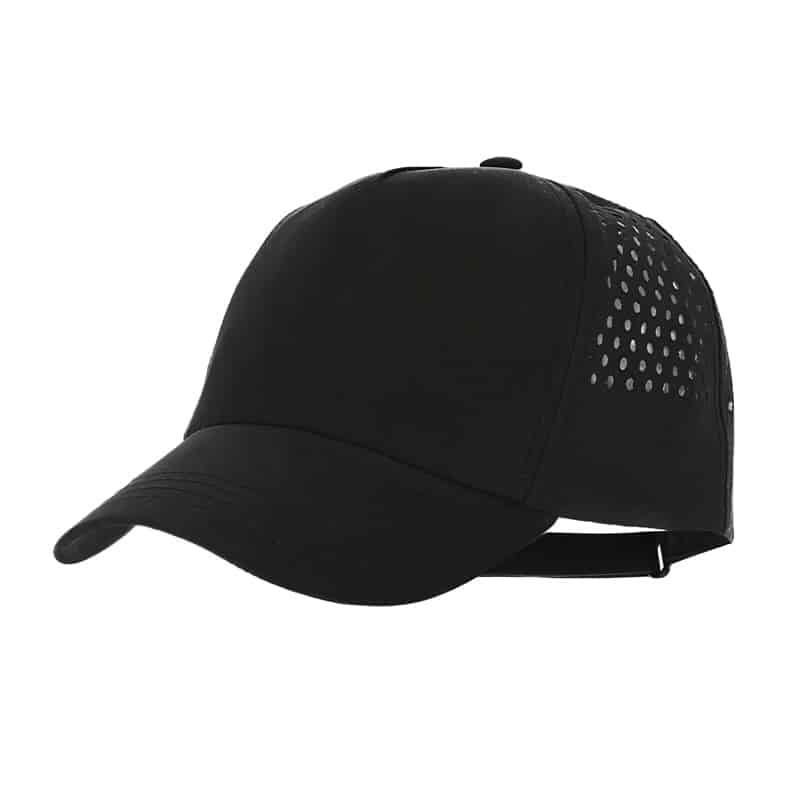 Gorra de Microfibra con Panel Trasero Perforado