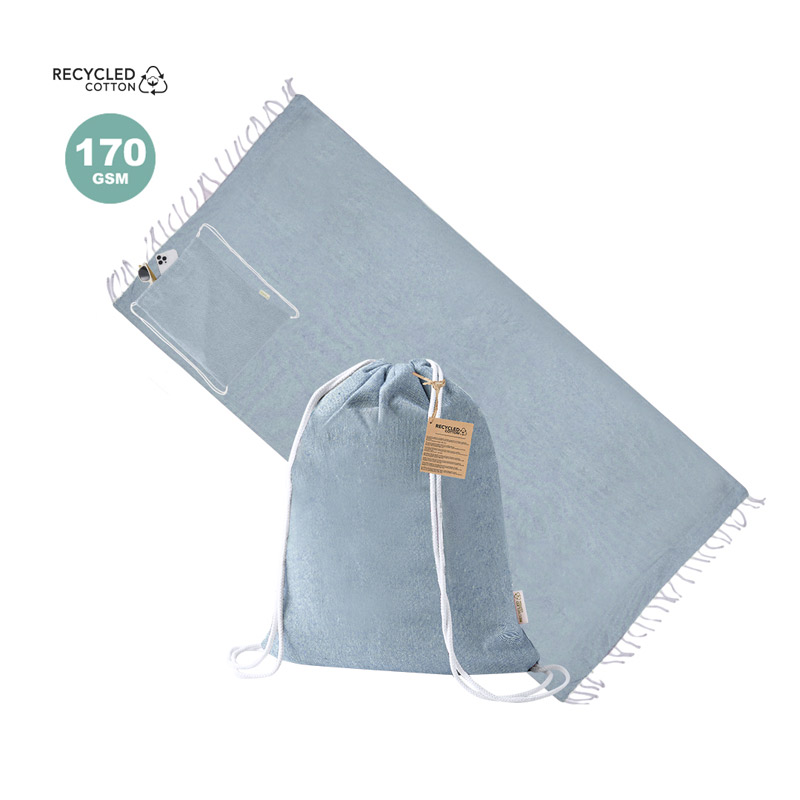 Mochila Pareo de Algodón Reciclado Personalizada