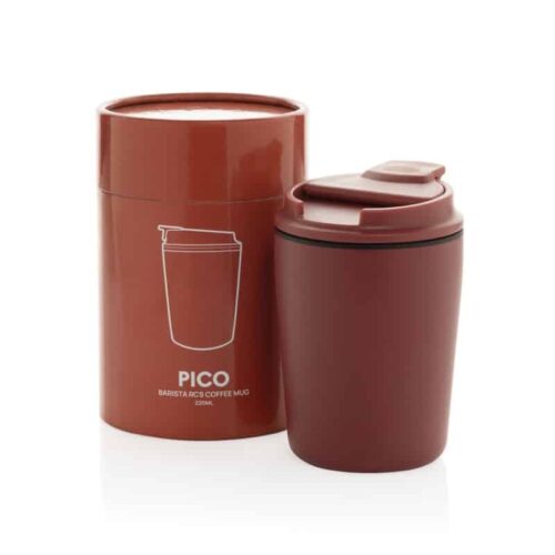 Taza de Café 220 ml en Material Reciclado RCS con Caja de Regalo
