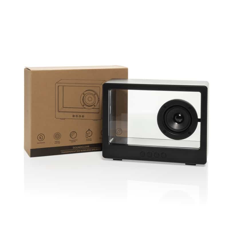 Altavoz Transparente 5W RMS con Iluminación RGB y Batería Reemplazable_3