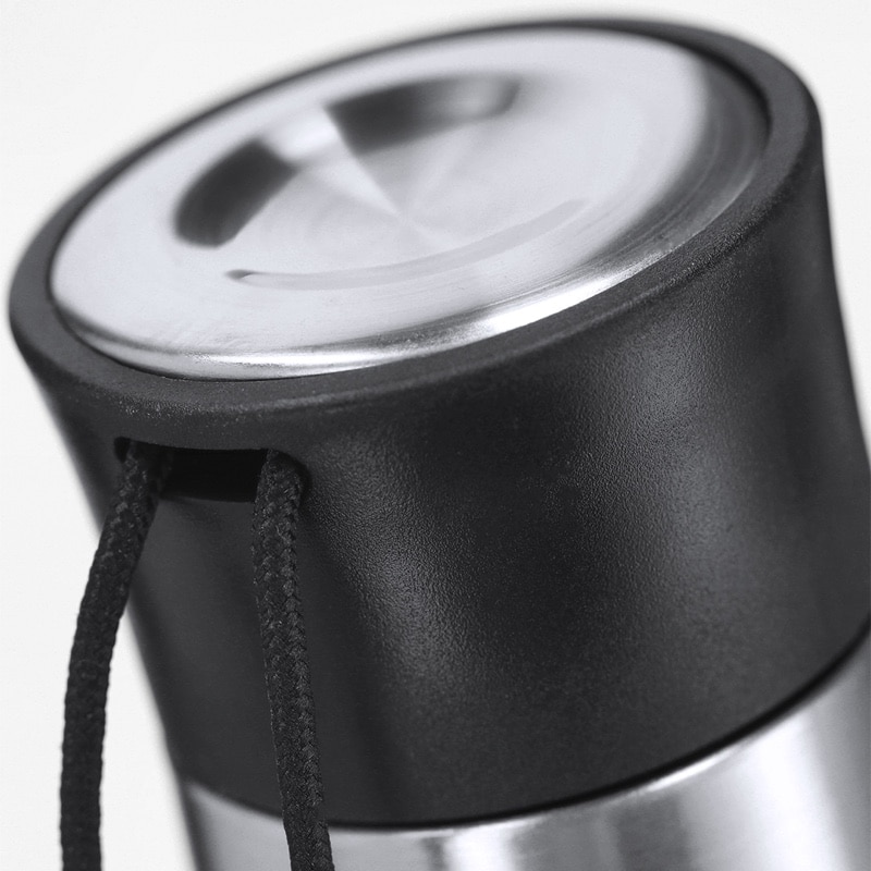 Bidón Térmico 500 ml Doble Pared Acero Reciclado con Cordón_2