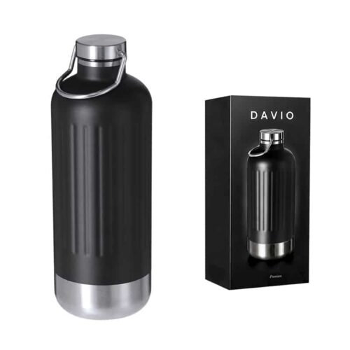 Bidón Térmico 800 ml Doble Pared Acero Reciclado Apto Lavavajillas