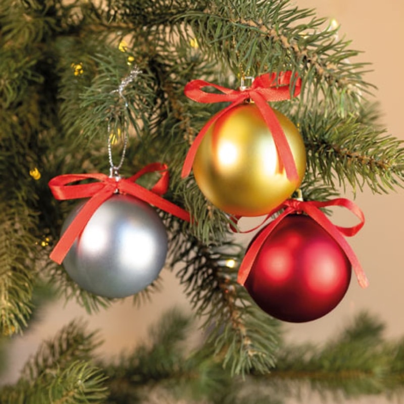 Bola de Navidad PS 5,8 cm con Cordón y Caja de Regalo_3
