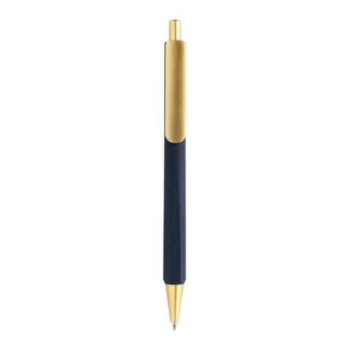 Bolígrafo Triangular Metálico ABS Reciclado RCS 36% Recambio X20 1.200 m