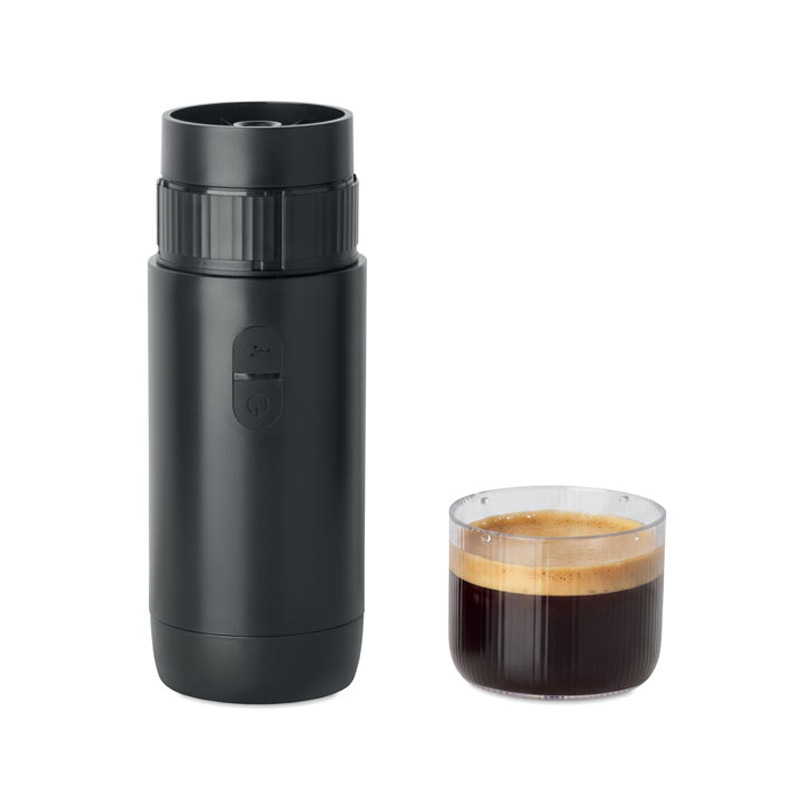 Cafetera Portátil para Café Molido y Cápsulas Compatibles