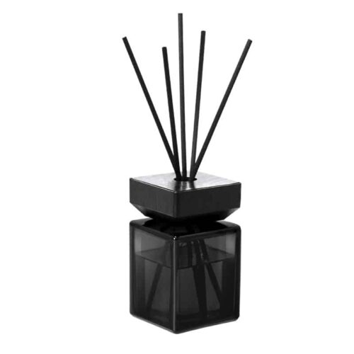 Difusor Aromático 200 ml Salvia y Brisa Marina en Cristal Negro