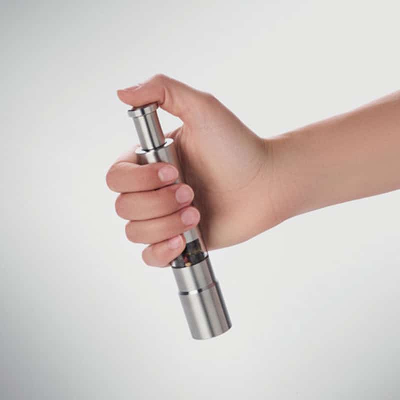 Molinillo de Sal y Pimienta Personalizado de Acero Inoxidable