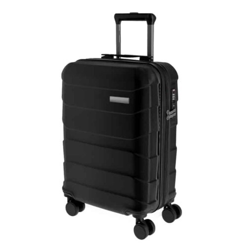 Trolley de Viaje PC Carcasa Rígida con Candado TSA y Ruedas 360°